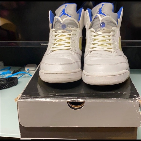 Nike Jordan V 5 2006 Royal Blue Stealth size 10 - Picture 6 of 7